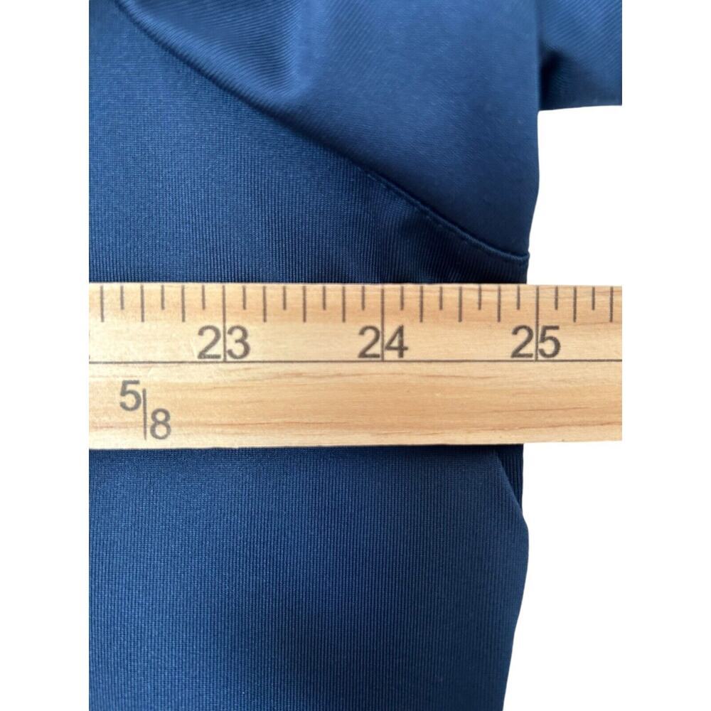 Nike Golf Dri Fit Shirt Men’s XL Standard Fit Blue Dark Blue Color Block Polo - Picture 9 of 11